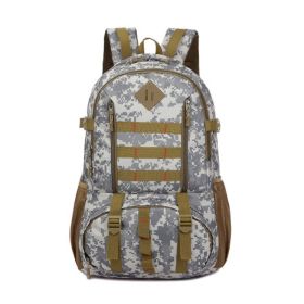 Camouflage Travel Backpack Outdoor Camping Mountaineering Bag (Color: City Camouflage)