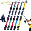 Sougayilang Travel Telescopic Fishing Rod Glass Fiber Fishing Pole